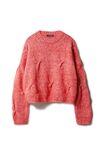 Lana Grossa PULLOVER MIT VERSETZTEM ZOPFMUSTER Twinny