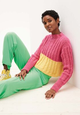 ZOPFPULLOVER Brigitte No. 2 von Lana Grossa