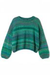 Lana Grossa PULLOVER MIT QUERRIPPENMUSTER Colorissimo & Silkhair
