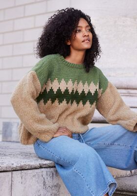 PULLOVER Royal Alpaca, Winter Softness & Glamour von Lana Grossa
