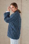 Lana Grossa HÄKEL-CARDIGAN Alpaca Air II