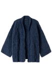 Lana Grossa HÄKEL-CARDIGAN Alpaca Air II