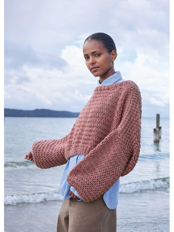 Lana Grossa KASTENPULLOVER Baby Chain