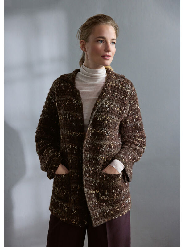 Lana Grossa HÄKELJACKE Cassata
