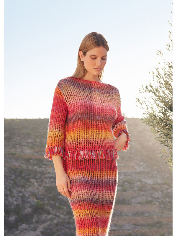 Lana Grossa PULLOVER Cotonella & Cottonhair
