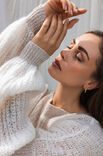 FILATI Studio PULLOVER Brigitte No 3 & Cool Wool Lace & Brillino
