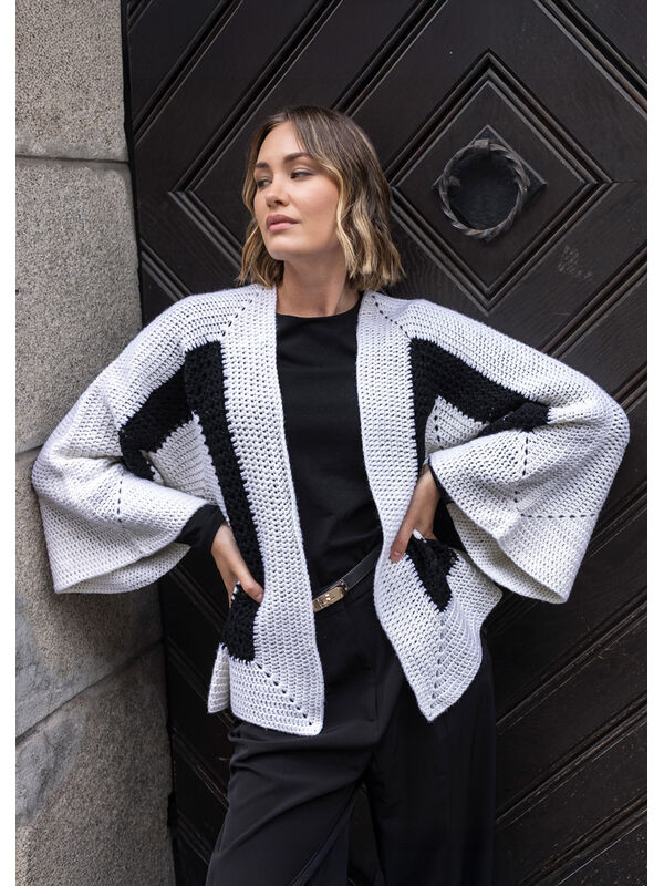 FILATI Studio HÄKELJACKE Merino Uno