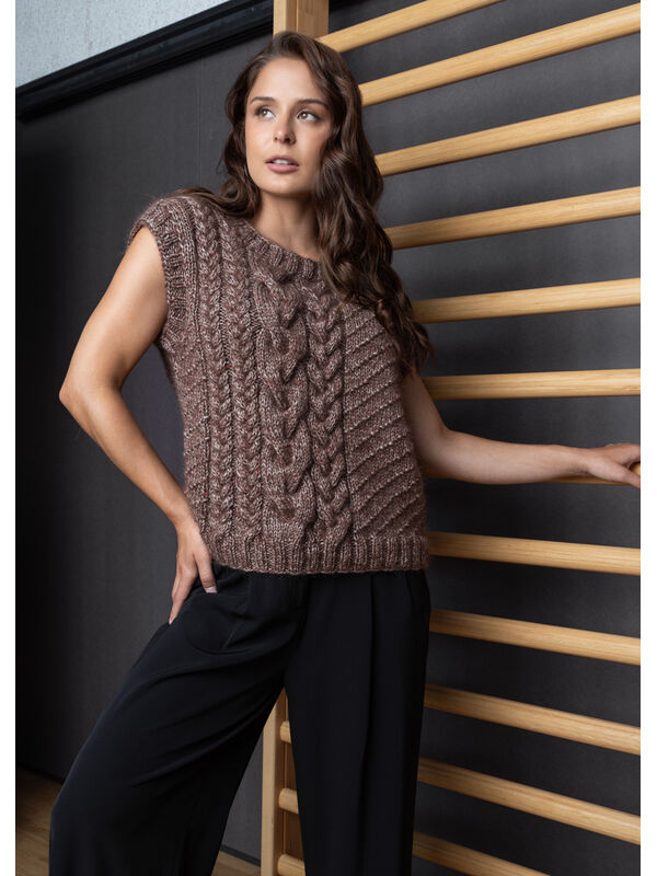 FILATI Studio PULLUNDER Brigitte Silkdream & Natural Superkid Tweed