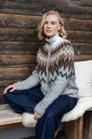 FILATI Studio TOP DOWN NORWEGERCARDIGAN Airy