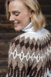 FILATI Studio TOP DOWN NORWEGERCARDIGAN Airy