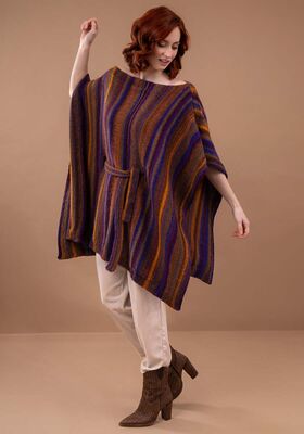 PONCHO Cinque Multi von FILATI Studio