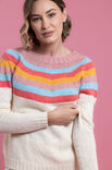 FILATI Studio RUNDPASSEN-PULLOVER Ecopuno