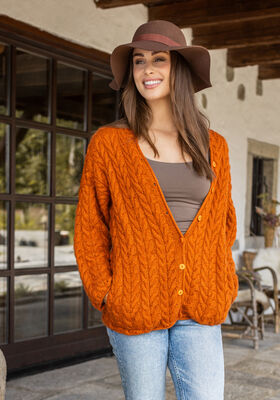 TOP DOWN CARDIGAN Brigitte No. 2 von FILATI Studio