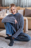 FILATI Studio RUNDPASSENPULLOVER Natural Alpaca Pelo
