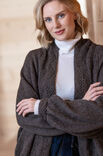 FILATI Studio RVO CARDIGAN Natural Lama Fine