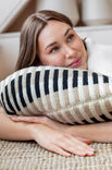 FILATI Studio KISSENHÜLLE 3-farbig Merino Cardato