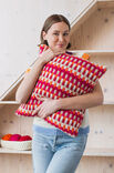 FILATI Studio KISSENHÜLLE 5-farbig Merino Cardato