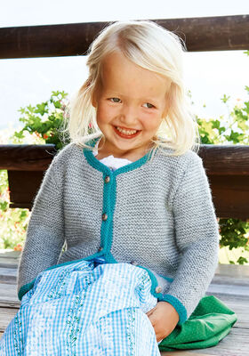 KINDERJANKER Alpina/Cool Wool Big von Lana Grossa