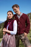 Lana Grossa WESTE IM RELIEFMUSTER Landlust Soft Tweed 180 & Cool Wool
