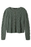 Lana Grossa JACKE IM NOPPENRAUTENMUSTER Cashmere 16 Fine