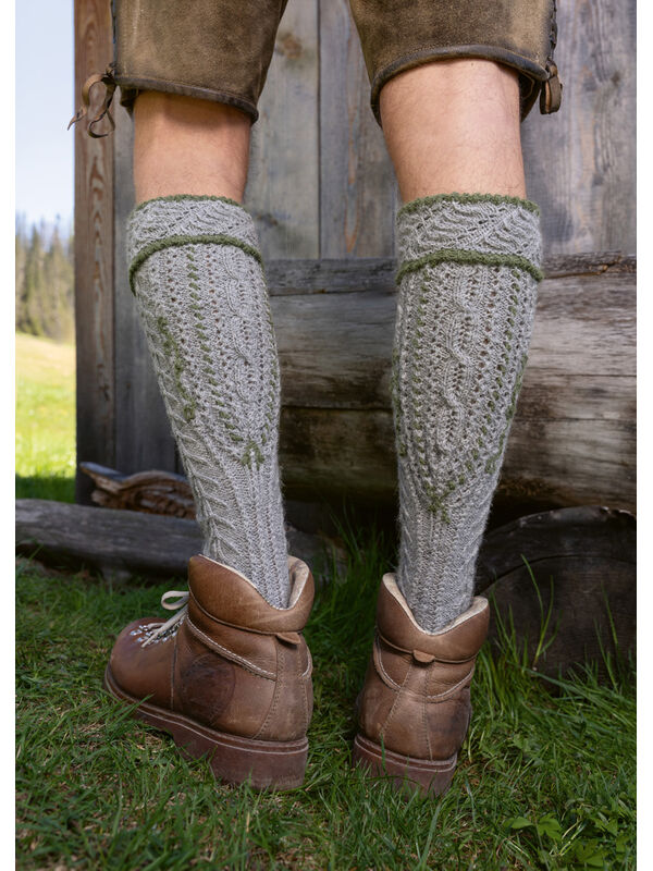Lana Grossa HERREN-KNIESTRÜMPFE Meilenweit 100g Alpaca