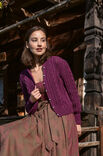 Lana Grossa JACKE IM ZOPF-LOCHMUSTER MIT GLATT RECHTS Cool Wool