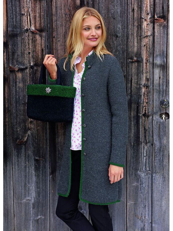 Lana Grossa TRACHTEN TASCHE MIT EDELWEISS Feltro