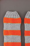 Lana Grossa PULLOVER, STULPEN Superbingo/Mille II neon