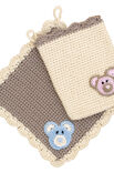 Lana Grossa WASCHHANDSCHUH Star & Cotone