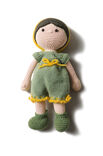 Lana Grossa PUPPE MIT OVERALL Cotone & Cool Wool Baby & Ecopuno