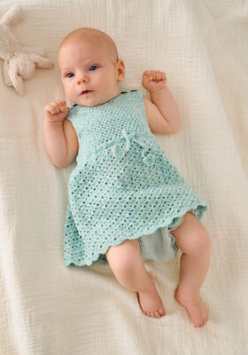 KLEID Cool Wool Baby Print Punto von Lana Grossa