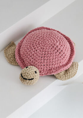 MITTLERE SCHILDKRÖTE IN ALTROSA The Look von Lana Grossa