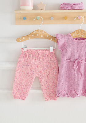 HOSE Cool Wool Baby Print Punto von Lana Grossa