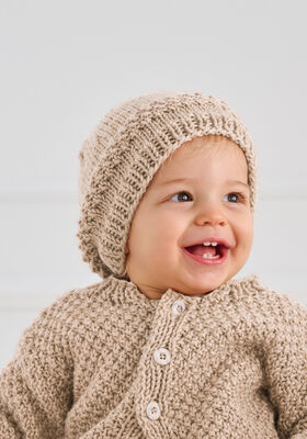 MÜTZE Cool Wool Superbig Mélange von Lana Grossa