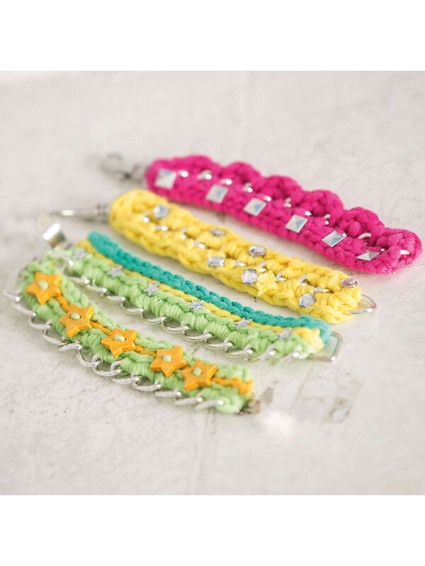 Lana Grossa 3-FARBIGES ARMBAND Organico