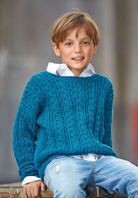 PULLOVER Cool Wool Big Melange von Lana Grossa
