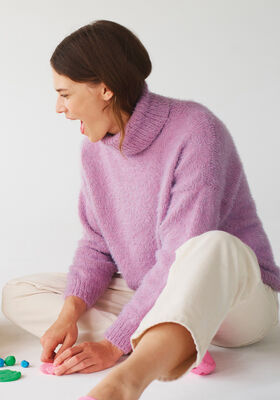 PULLOVER Per Fortuna & Cool Wool Lace von Lana Grossa