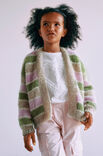 Lana Grossa CARDIGAN Natural Alpaca Lungo