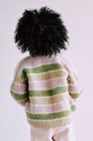 Lana Grossa CARDIGAN Natural Alpaca Lungo