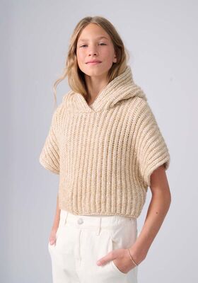 HOODIE-PULLUNDER Twinny von Lana Grossa