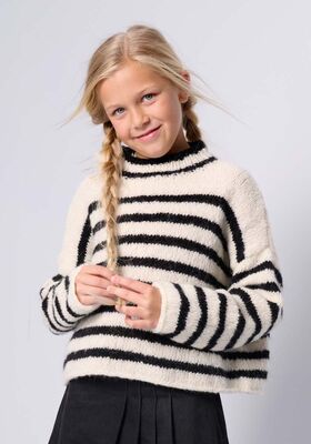 STREIFEN-PULLOVER Airy von Lana Grossa
