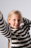 Lana Grossa STREIFEN-PULLOVER Airy