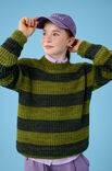 Lana Grossa STREIFEN-PULLOVER Cool Wool Big Vintage