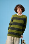 Lana Grossa STREIFEN-PULLOVER Cool Wool Big Vintage