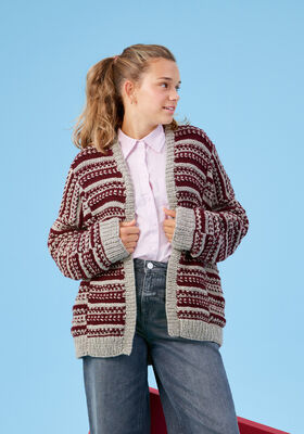 CARDIGAN Cool Merino Big von Lana Grossa