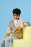 Lana Grossa COLOR-BLOCK JACKE Cool Merino