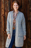 Lana Grossa LANGE JACKE Landlust Winterwolle