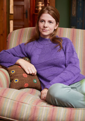 DAMENPULLOVER Landlust Alpaka Merino 160 von Lana Grossa