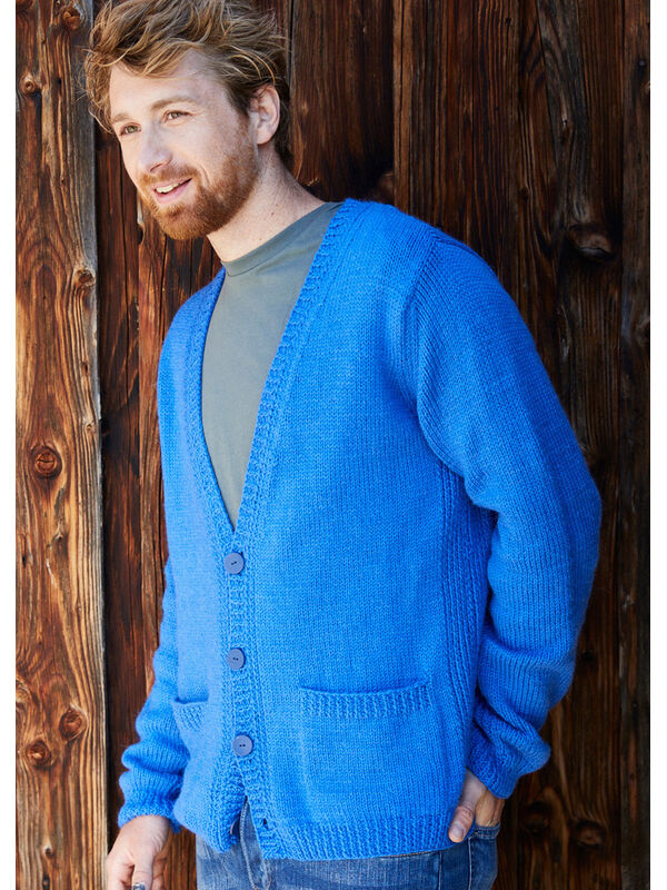 Lana Grossa HERRENJACKE Landlust Alpaka Merino 100