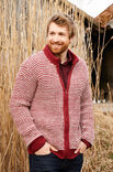Lana Grossa HERRENJACKE Landlust Alpaka Merino 100